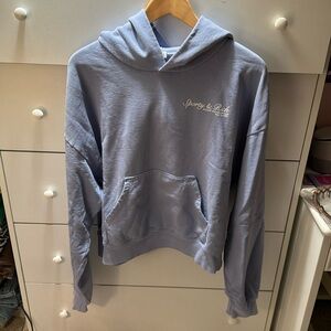 NWOT SPORTY AND RICH CROPPED HOODIE